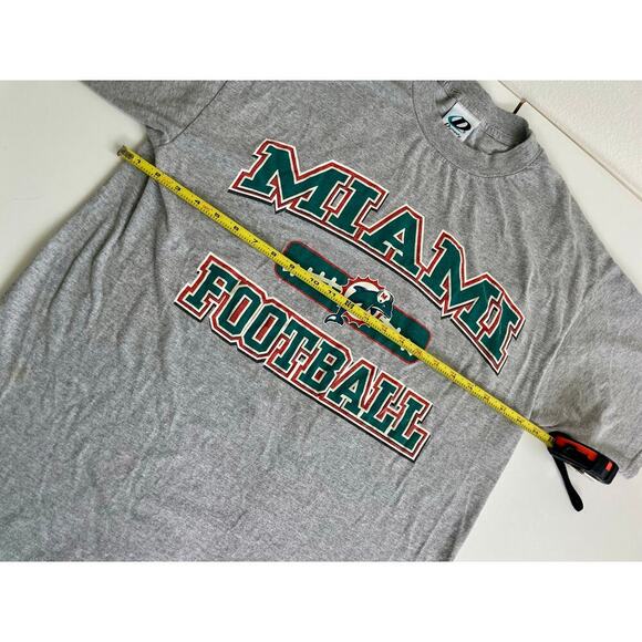 VINTAGE DYNASTY MIAMI DOLPHINS 
T-SHIRT SIZE XL FOOTBALL RARE 1996 ICONIC - Picture 3 of 12